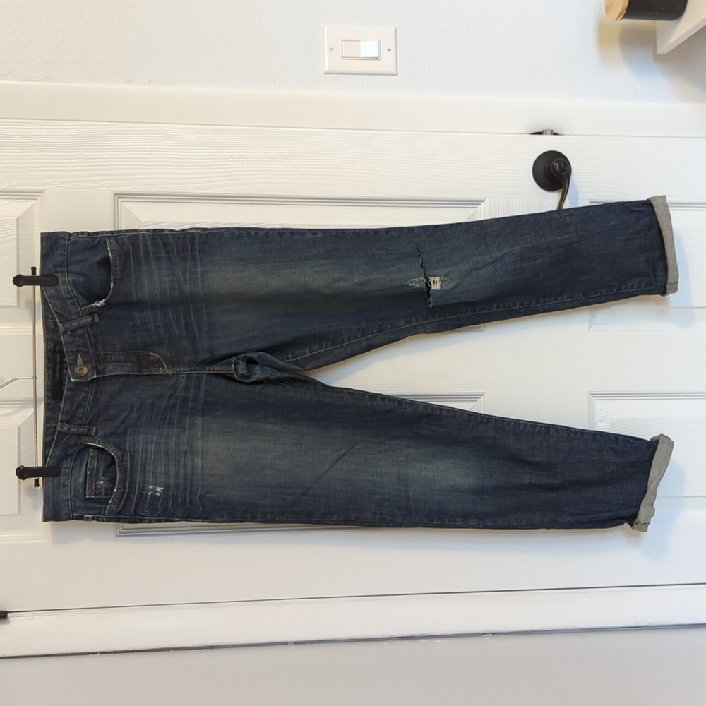 Calvin Klein Distressed Boyfriend Jeans